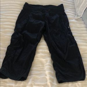 Lululemon cropped studio pants